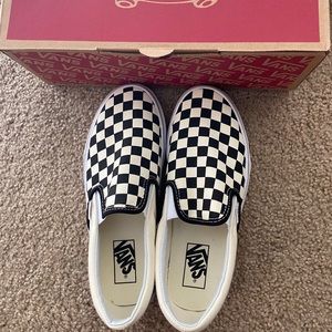 Checkered Vans